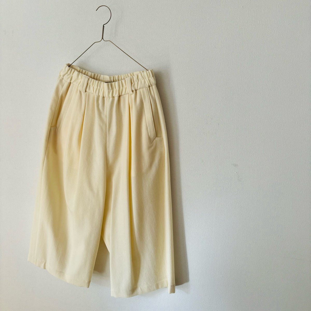 atelier naruse ウールフラノ ガウチョパンツ | itonowa Life ON
