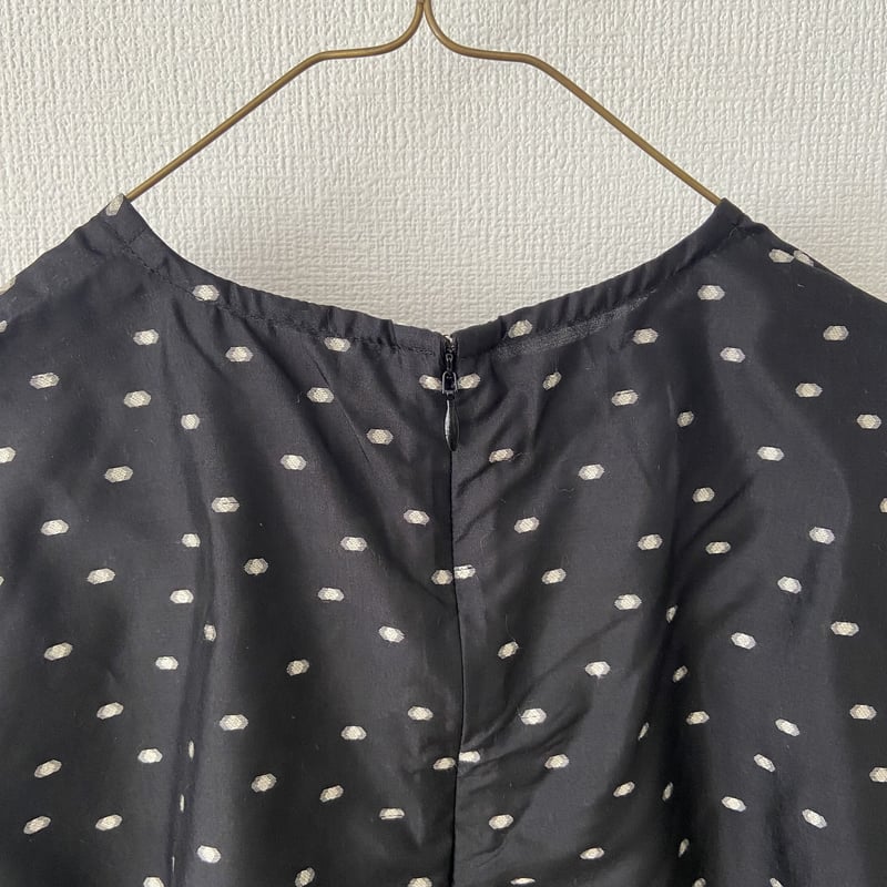 オールドマンズテーラー DOTS PULL OVER SHIRT オールドマンズテーラー JACQUARD POLKA DOTS PULL OVER SHIRT