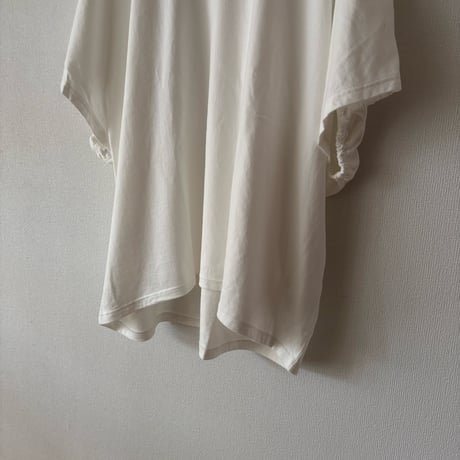 Hints On Moment Everything 度詰天竺 後袖ギャザーTee