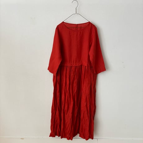 raha ramie製品染め gather one piece