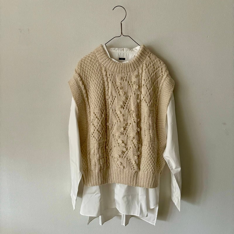 美品】THUHARU ペルーニット 手編みプルオーバー 【公式通販】