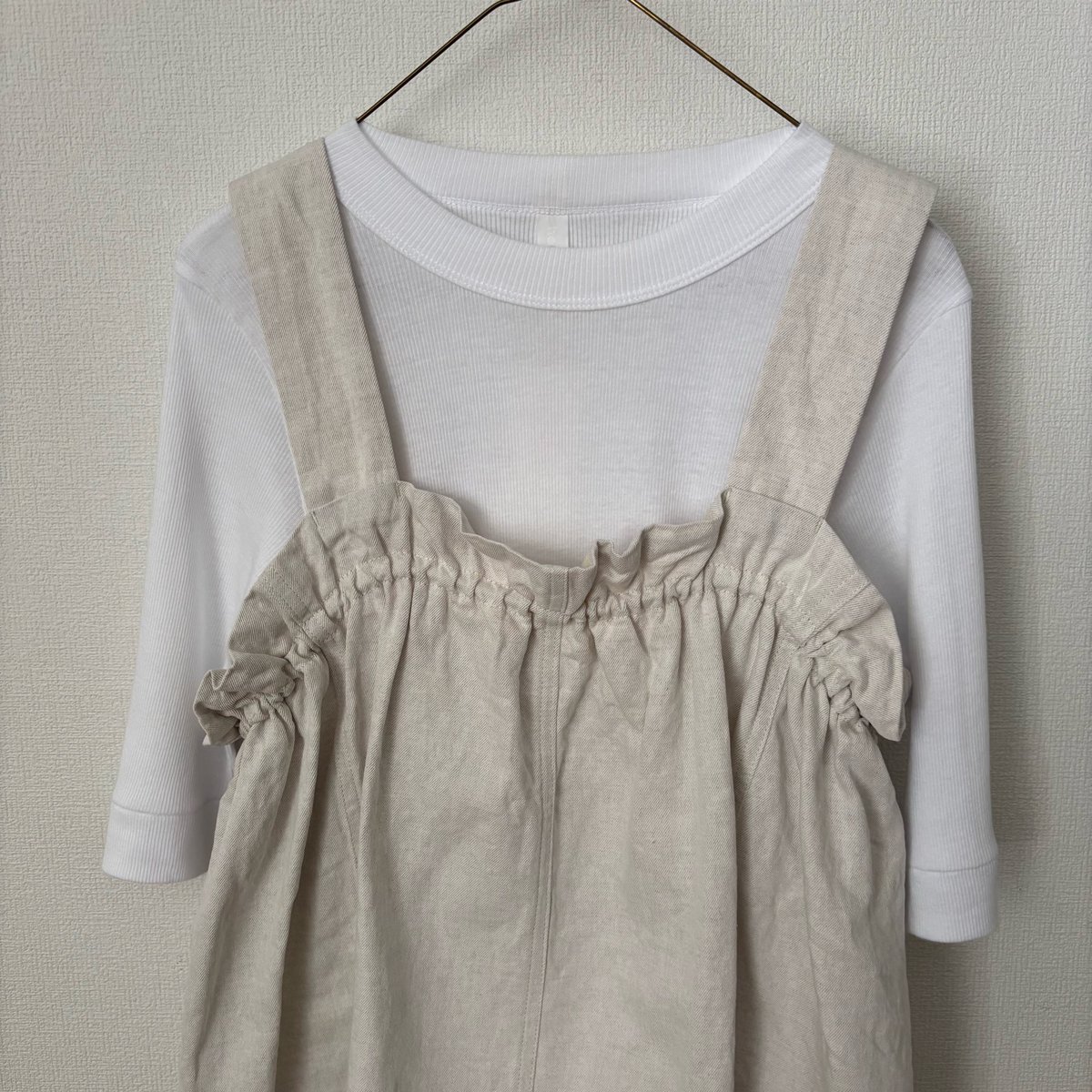 yuni コットンリネンデニムビスチェ fit=scale-down,w=1200