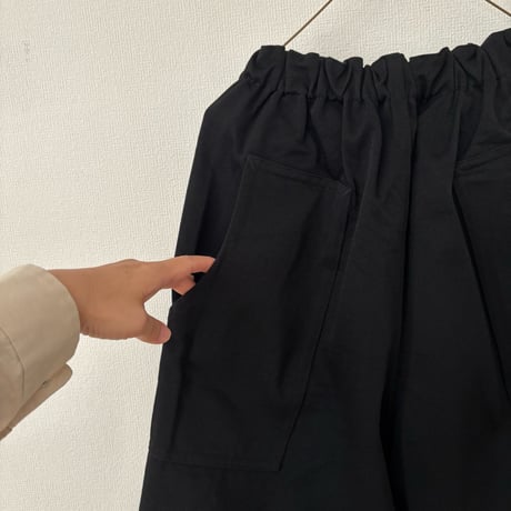 koton コットンウールツイル バックワードパンツ