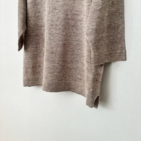 Hands of creation  フランスリネン 9G 2ply 5分袖サマーニット