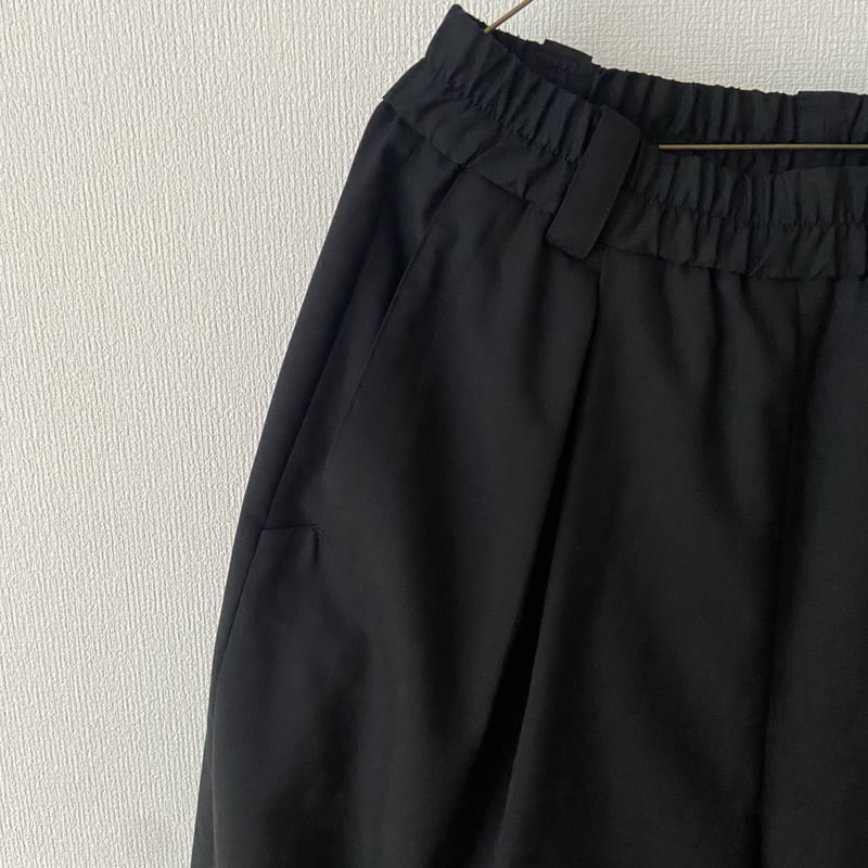 atelier naruse FORMAL ガウチョパンツ ブラック | itonowa L