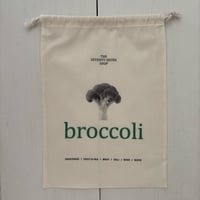 77NEEDLE WORKS DRAWSTRING BAG・BROCCOLI