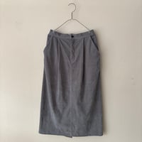 yuni  polyester cotton rayon シャンブレーコールスカート