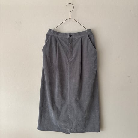 yuni  polyester cotton rayon シャンブレーコールスカート