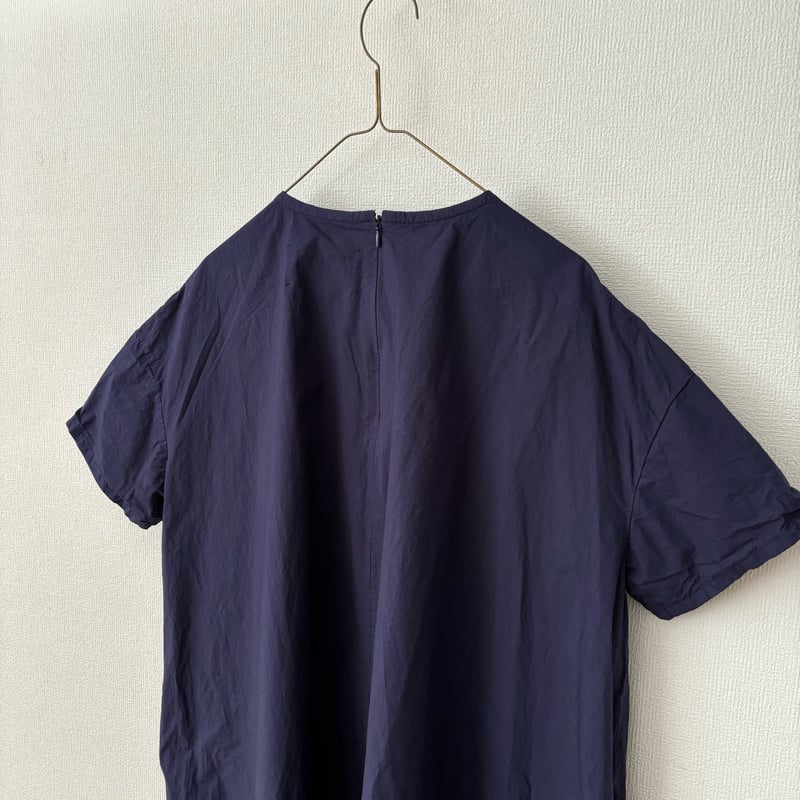 オールドマンズテーラー GARMENT DYE BUGGY DRESS・ Navy | it 