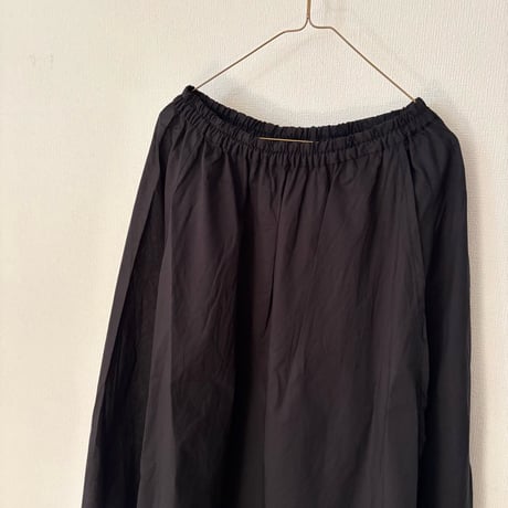 homspun  80/1 無地ラップフレアスカート
