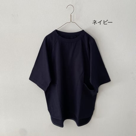 TISSU  ヘビープレーティング天竺ドルマンTシャツ　サイズ3