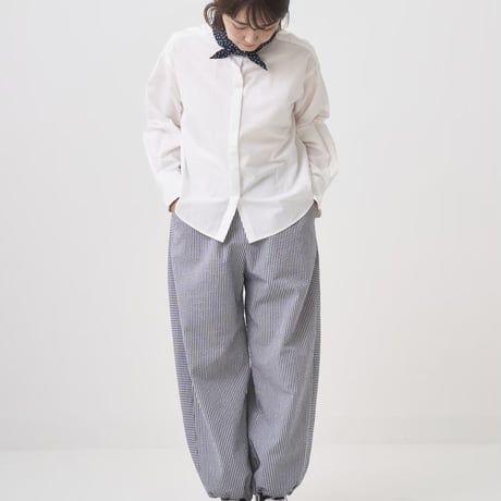somewear clothing サッカーストライプ コクーンパンツ