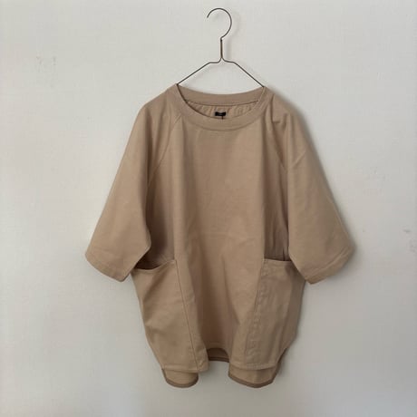 TISSU  ヘビープレーティング天竺ドルマンTシャツ　サイズ3