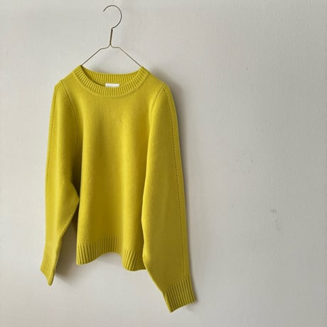 yuni  NEWENGLAND クルーネックプルオーバー