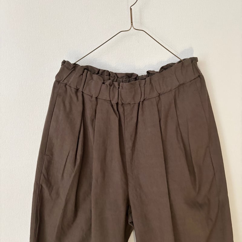 UNIVERSAL TISSU トリプルワッシャーリネンコットン タックイージー