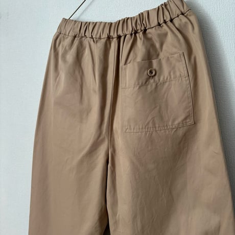 raha   gabardine tuck easy pants