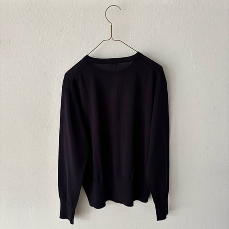 homspun ソフトコンパクトヤーン クルーネックカーディガン