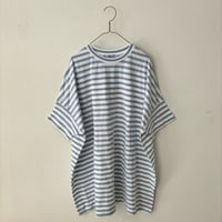 オールドマンズテーラー　GAUZE BOUDER OVERSIZE HALF T SHIRT