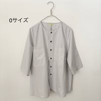 OUVERT　105/2 FINX シャトルウェザー ラグランクルーネックシャツ