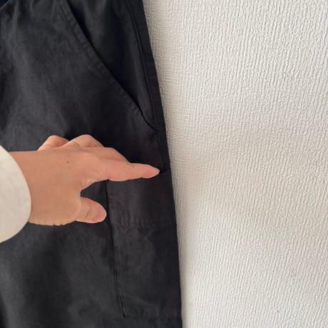 Hands of creation Organic Cottonネップウェザークロス イージーオーバルパンツ