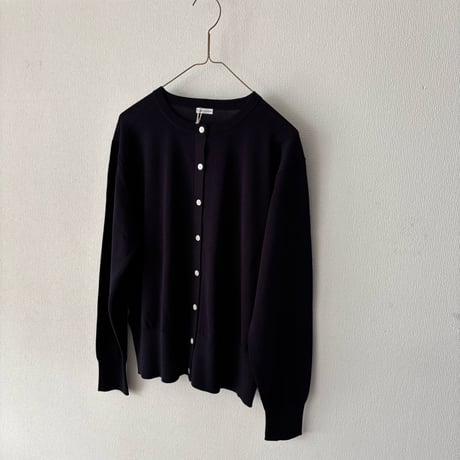 homspun ソフトコンパクトヤーン クルーネックカーディガン