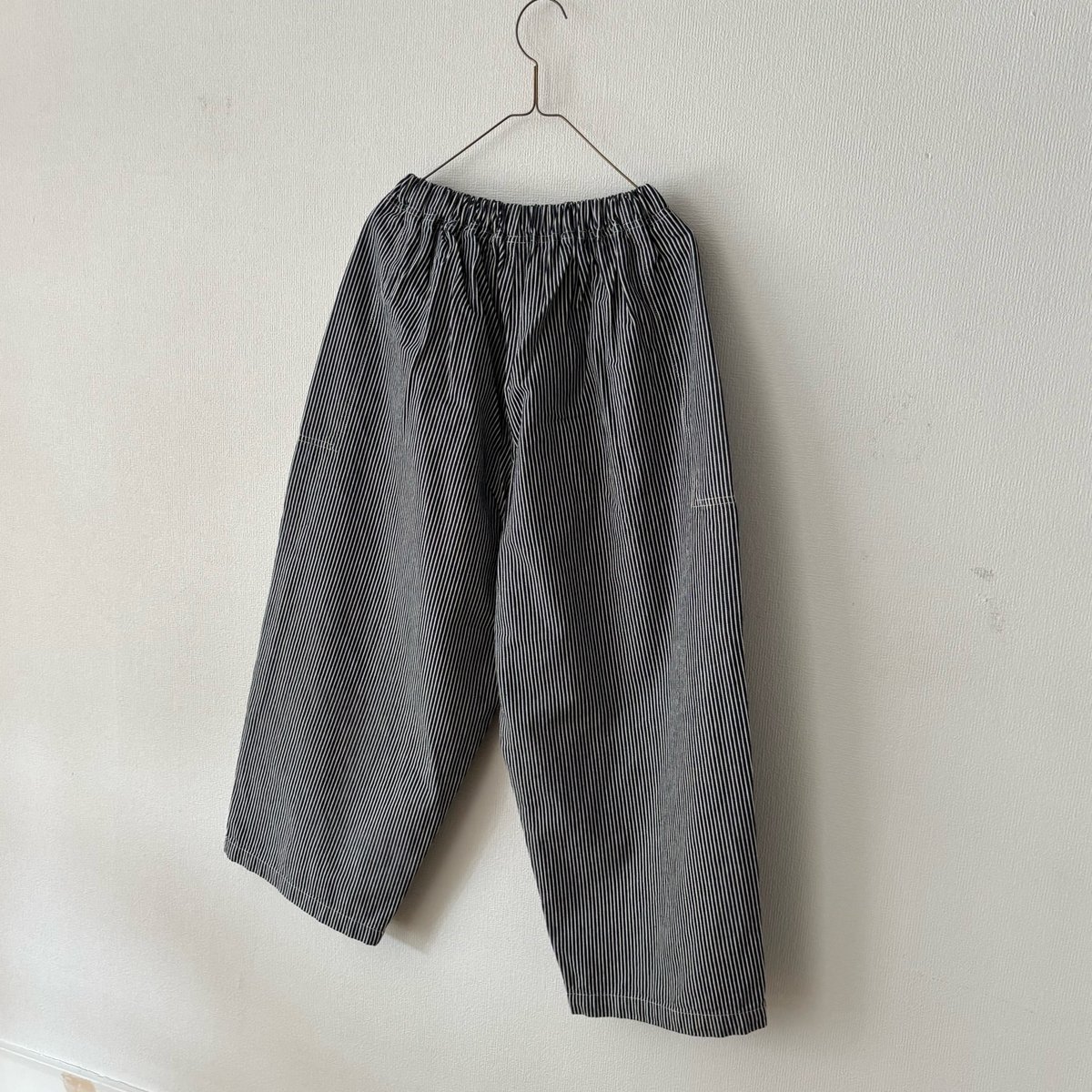 homspun ホームスパン　ピッコリーパンツ またまた再入荷** homspun ホームスパン 6ozヒッコリーギャザー