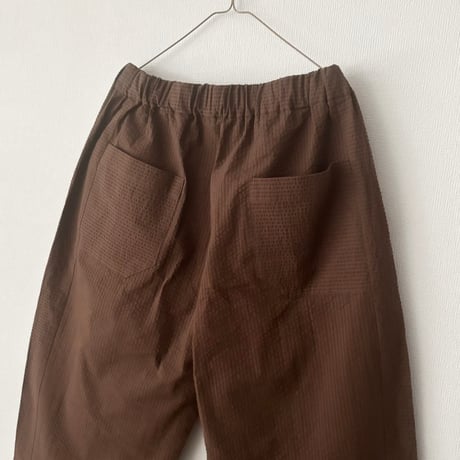 somewear clothing サッカーストライプ コクーンパンツ