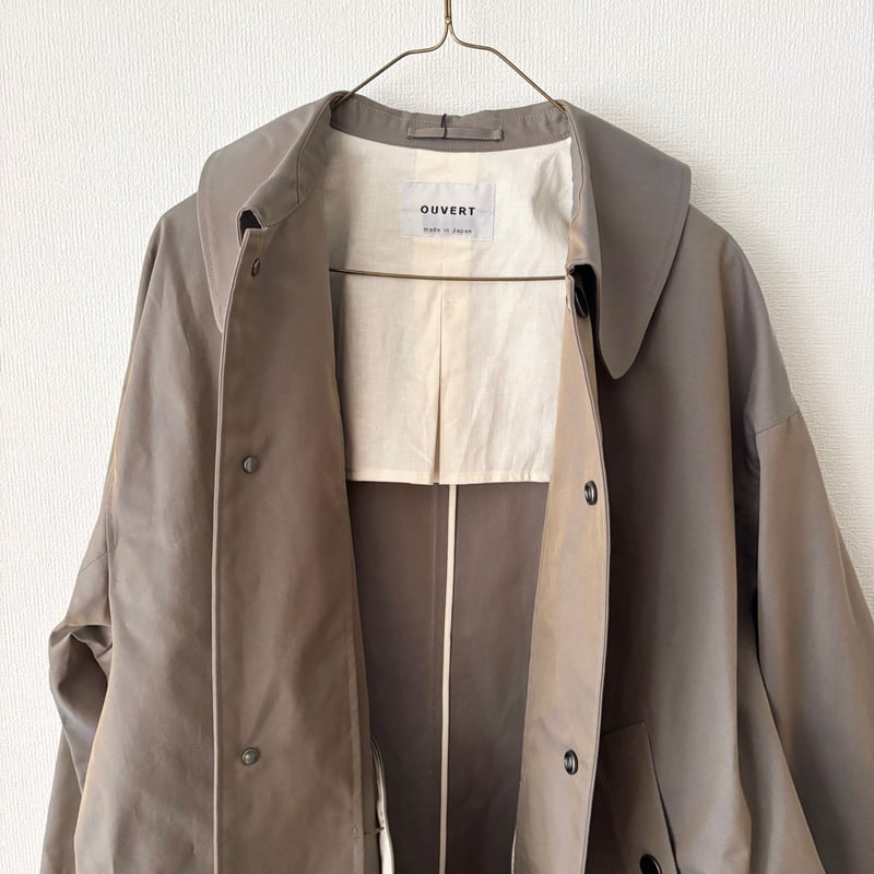 OUVERT 60シャンブレーギャバ撥水 ステンカラーコート | itonowa Life O