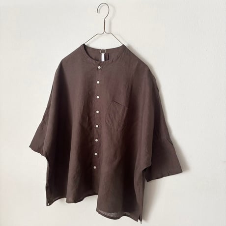NATURAL LAUNDRY 60リネン ランドスケープシャツ