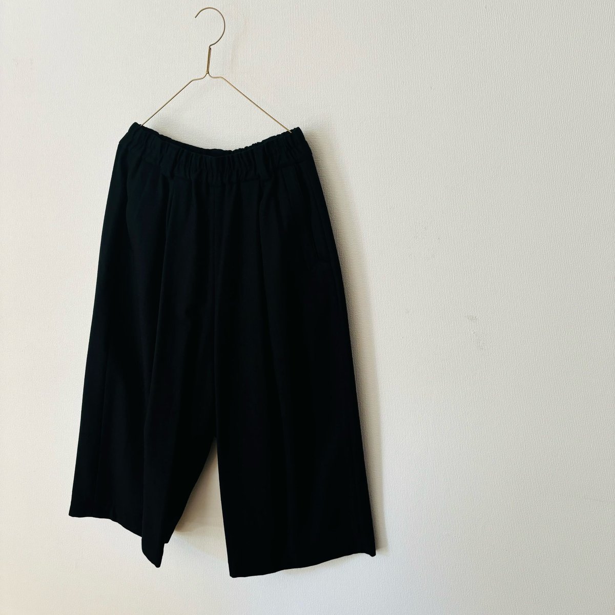 atelier naruse ウールフラノ ガウチョパンツ | itonowa Life ON