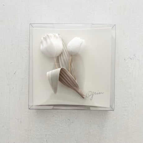 grin×atelier senka　チューリップブローチ