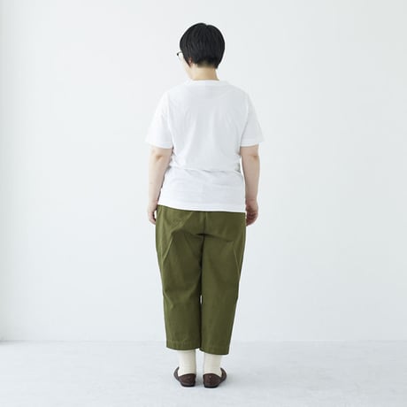 homspun 天竺Tシャツ 半袖 ・TOPダークチャコール(2026SS)