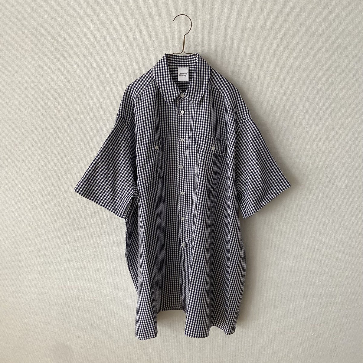 buoy buoy チェックパンツ　ギンガム buoy buoy ラミーギンガム PAPA-シャツ | itonowa Life ONLI