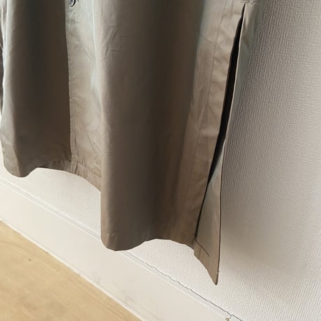 TISSU HIGH DENSITY EFFORTLESS TRENCH  ・カーキ  サイズ3