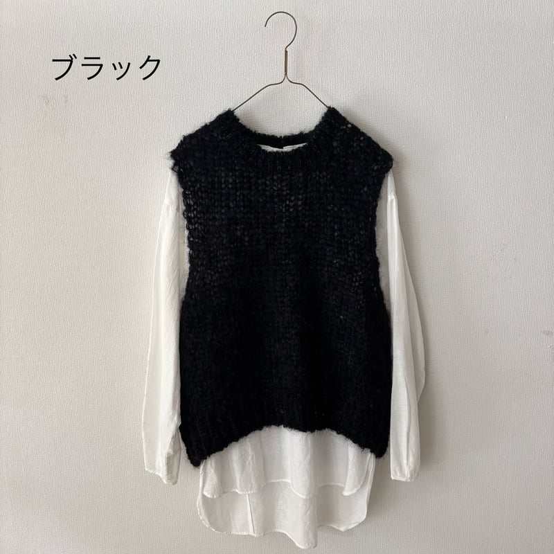 HOUSE OF LOTUS シャギーモヘヤベスト