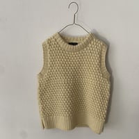HAU hand knit vest "nepal"