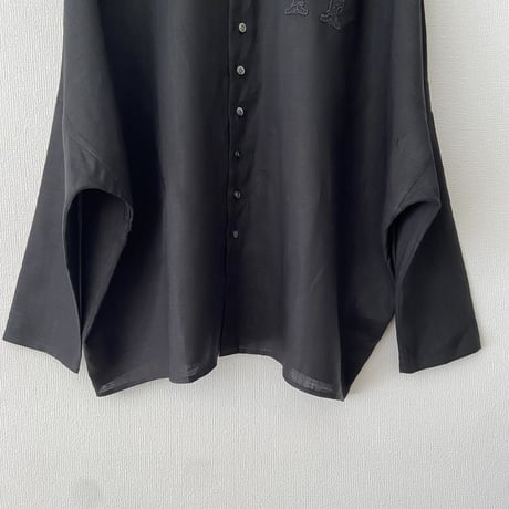 オールドマンズテーラー  EMBROIDERY BUGGY SHIRT