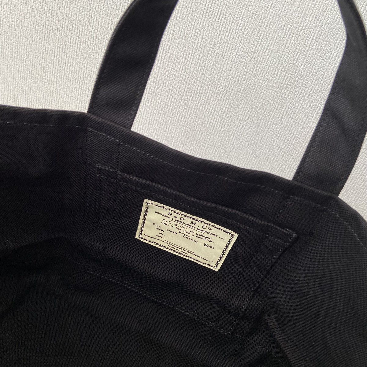 オールドマンズテーラー TOTE BAG Sサイズ ・BLACK | itonowa Lif...