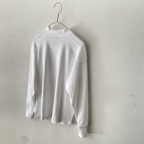 atelier naruse  コットンフライス モックネックカットソー