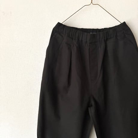 Hands of creation Organic Cotton 20/-Slub Serge イージーオーバルパンツ