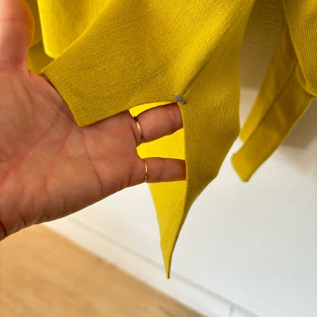 raha スムース編み プルオーバー