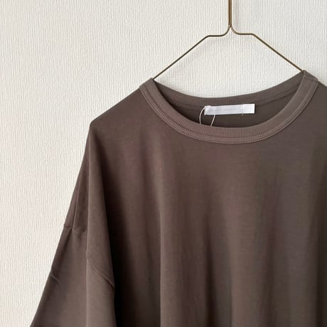 NATURAL LAUNDRY　ツイストニット ワイドT