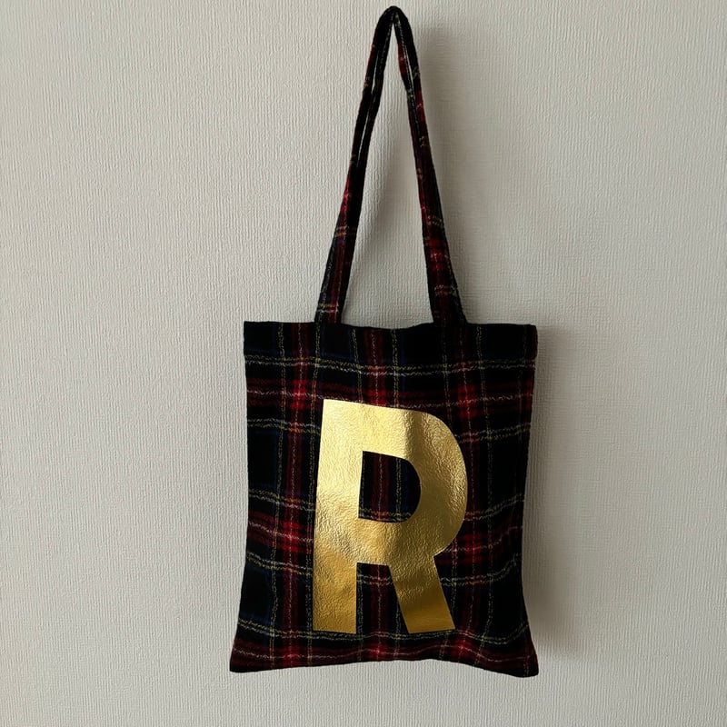 オールドマンズテーラーウールバック 2018AW R&D.M.Co- オールドマンズテーラー ウール タータン