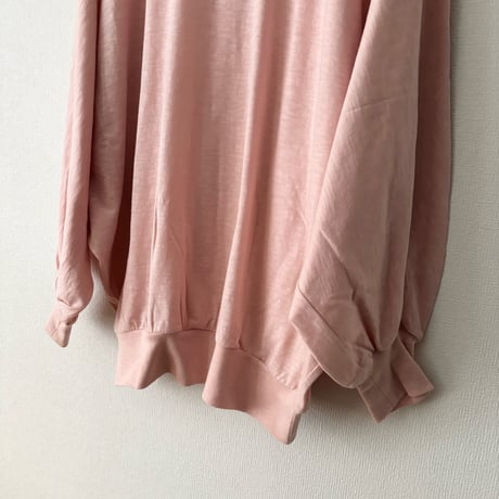 atelier naruse コットンスラブ バルーンカットソー