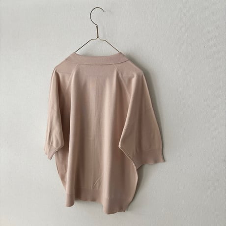 homspun ソフトコンパクトヤーン 襟付きカーディガン