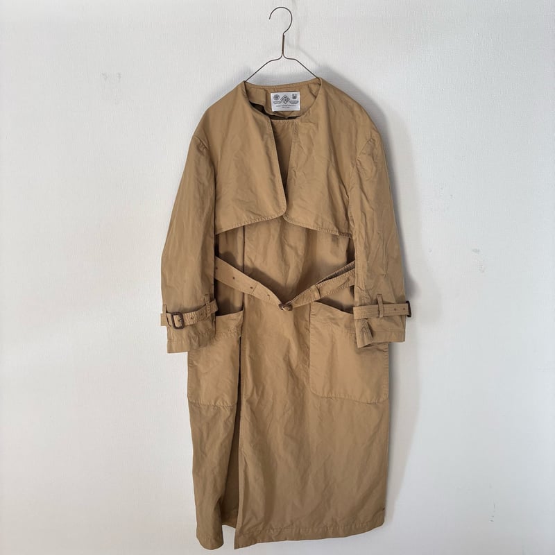 オールドマンズテーラー GARMENT DYE NO COLLAR TRENCH COAT オールドマンズテーラー GARMENT DYE NO COLLAR TRENCH COAT