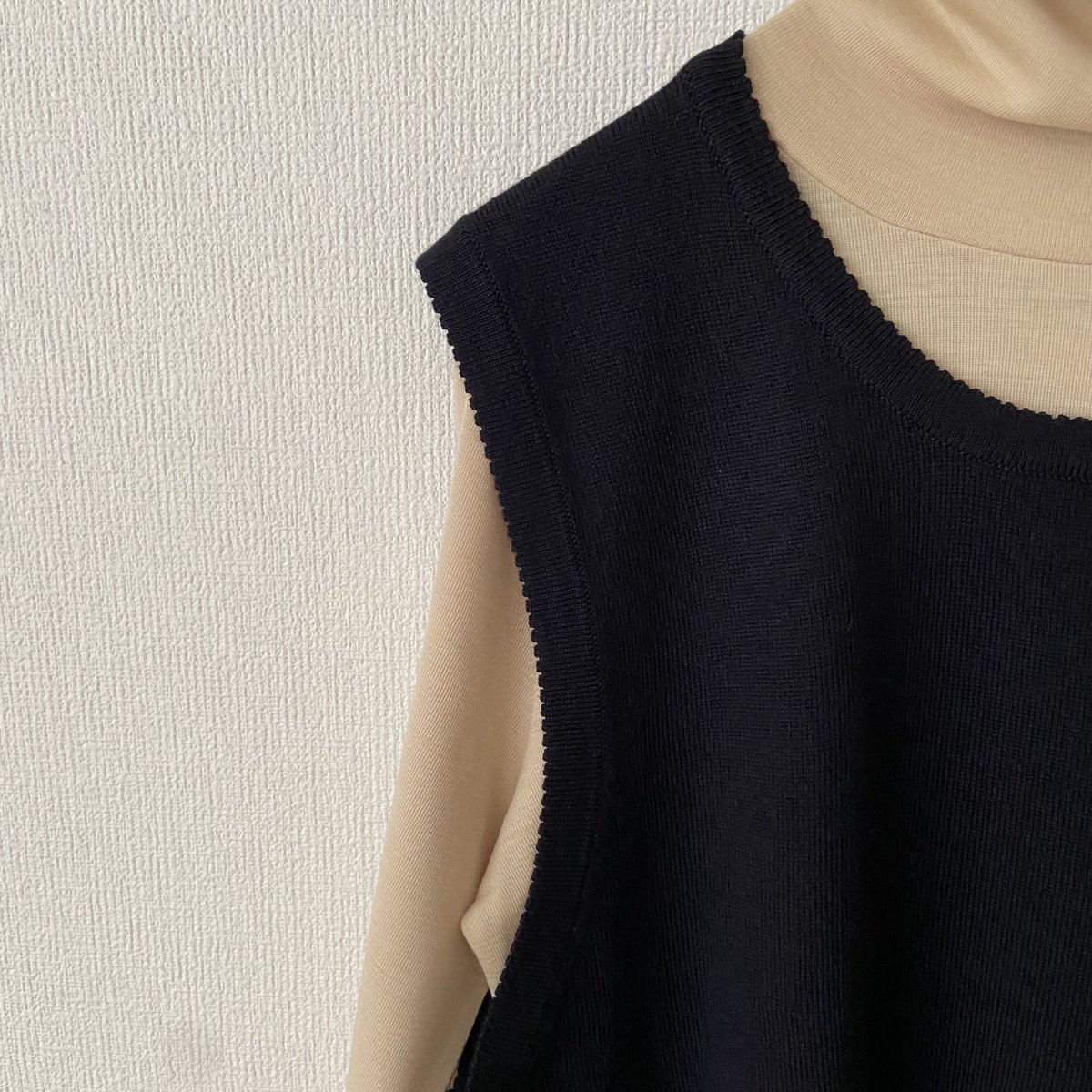 ホームスパン　ニットベスト homspun 梳毛ベスト | itonowa Life ONLINE STORE