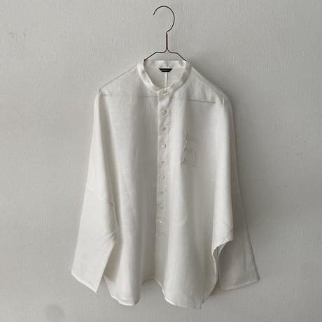 オールドマンズテーラー  EMBROIDERY BUGGY SHIRT