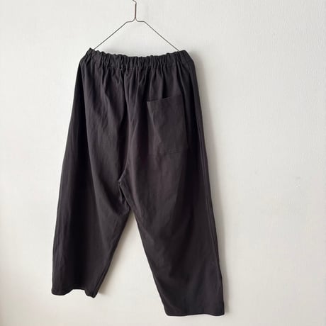 NATURAL LAUNDRY ライト度詰天竺 コクーンパンツ