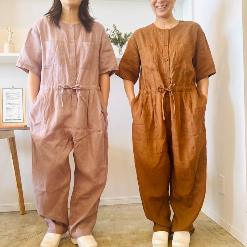 fog linen work ×itonowa Life オールインワン ・グレイッシュ